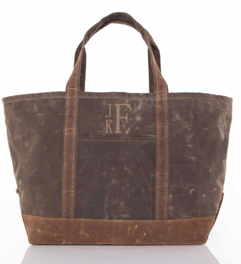 Waxed Large Classic Tote