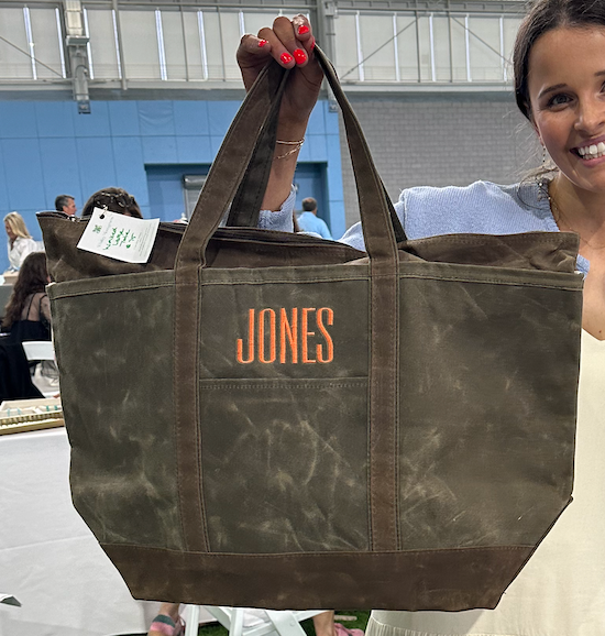 Waxed Large Classic Tote